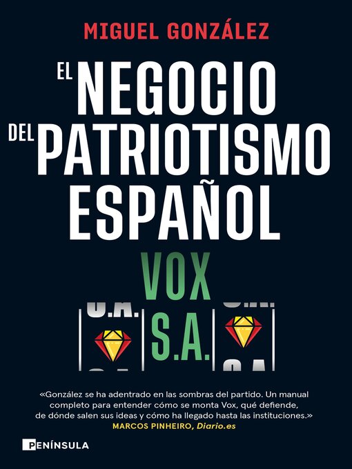 Title details for VOX S.A. by Miguel González - Available